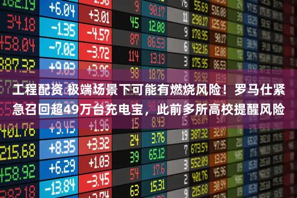 工程配资 极端场景下可能有燃烧风险！罗马仕紧急召回超49万台充电宝，此前多所高校提醒风险