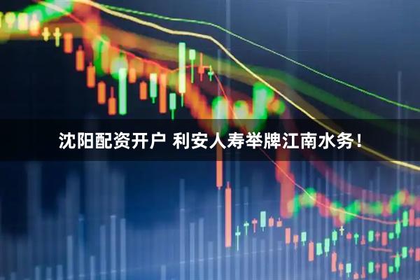 沈阳配资开户 利安人寿举牌江南水务！